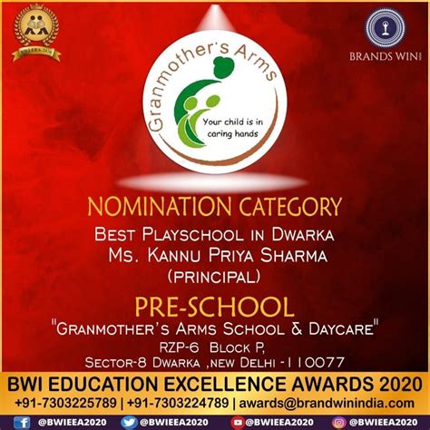 Awards & Recognition - Granmother's Arms