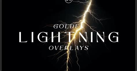 Golden Lightning Overlays — Teletype