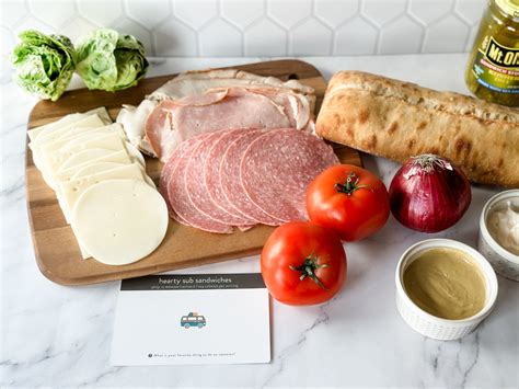 Make These Hearty Sub Sandwiches - Perfect for Family Vacation!