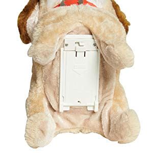 ZZ ZONEX Soft Toy Fantastic Puppy Battery Operated Back Flip Jumping ...