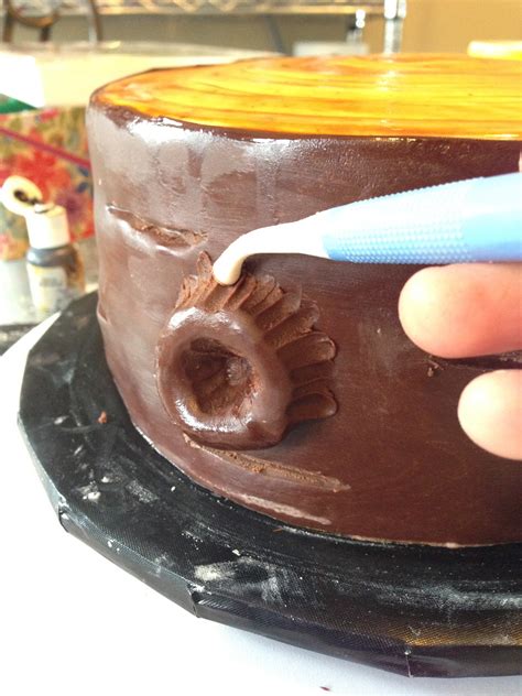 Image result for Birch Tree Cake Tutorial