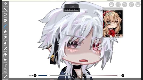 Editing Tutorial Gacha ibisPaint 的图像结果