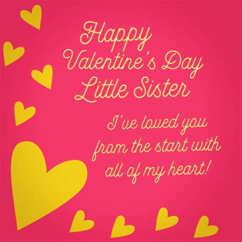 Ways to Say Happy Valentine's Day to Your Lovable Sister » AllWording.com