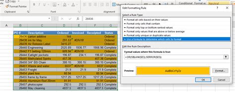 Image result for Conditional Formatting Excel Using Formulas