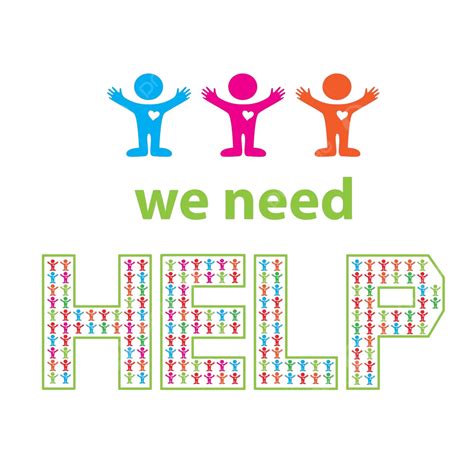 Help Needed Clip Art