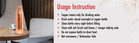 ANARO Pure Copper (Hammered) Water Bottle with No Joint and Leak Proof ...