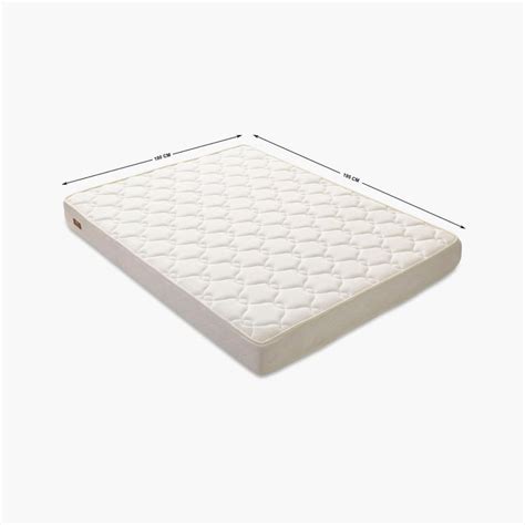 Buy Restofit Ultima 6-Inches Orthopaedic King Mattress with Memory Foam, 180x195cm - White from ...