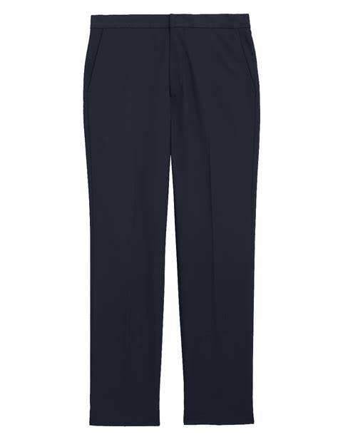 Buy Regular Fit 360 Flex Elasticated Trouser at Marks & Spencer