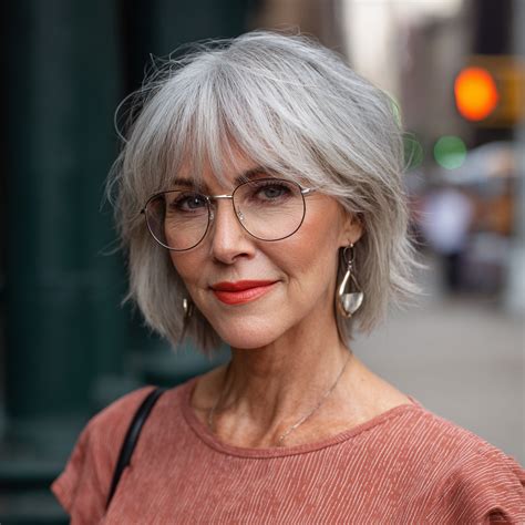 26 Youthful Shaggy Bob Haircuts with Long Bangs That Feel Just Right In ...