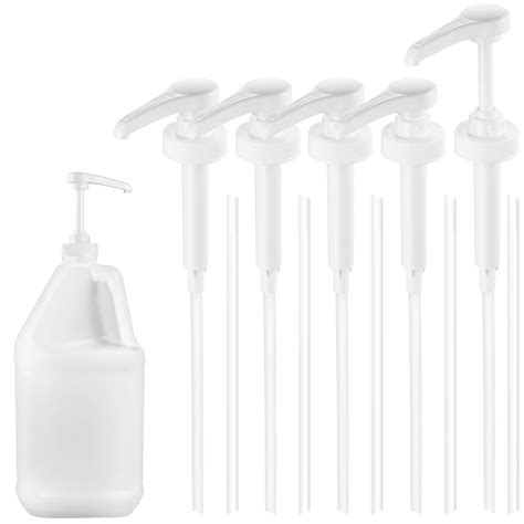 5/8/12 Pcs Plastic Pump Dispenser for Most 1 Gallon (128 Ounce ...