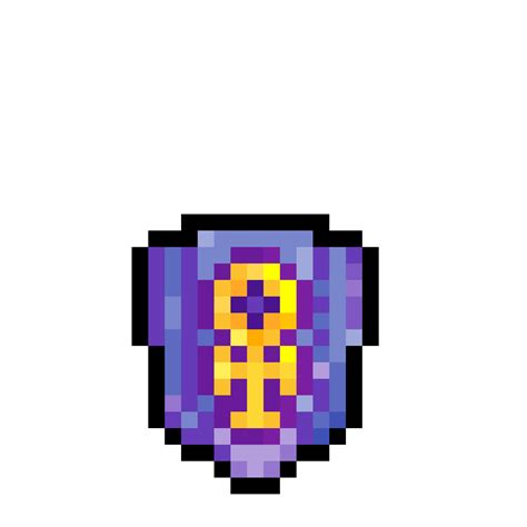 Pixilart - Terraria ankh shield by Syamsumadyan