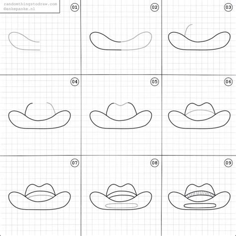 How to draw a cowboy hat. Doodle Drawings, Doodle Art, Easy Drawings ...