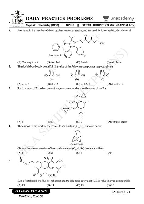 2 BOC DPP - None - chemistry - Studocu