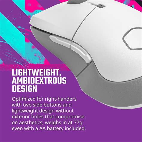 Buy Shop Cooler Master MM311 Wireless Gaming Mouse (White) at Low Price ...