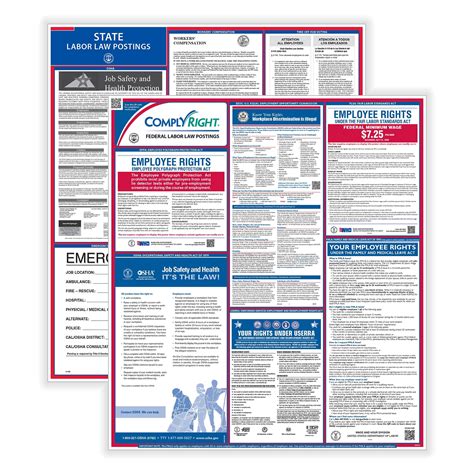 ComplyRight Federal and State Labor Law Poster Set (English), Minnesota ...
