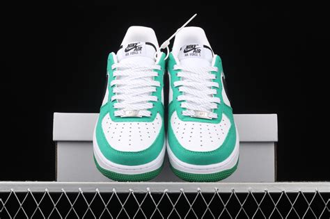 Nike Air Force 1 07 Low White Green Black Shoes 315122-105 - Air Force ...