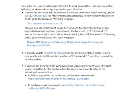 Image result for Net Framework 3 5 Framework Errors