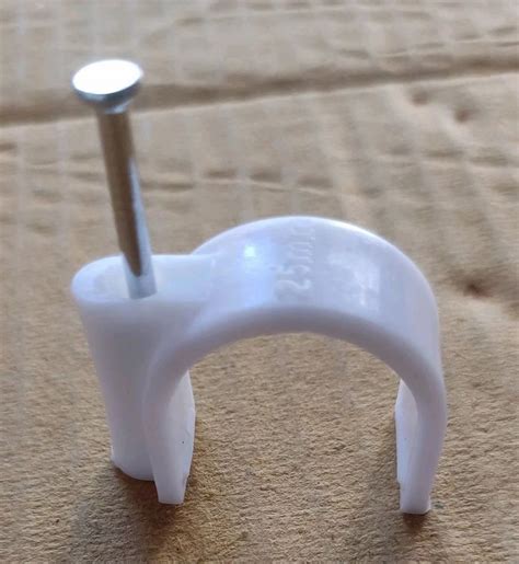 05NW Neutral White Cable Clips For Network Wiring Pack Of 400 ...