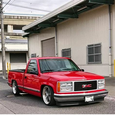 Slammed GMC Truck