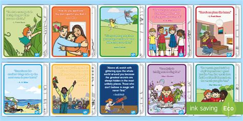 Inspirational Book Quote Posters | K-5 Classroom Display