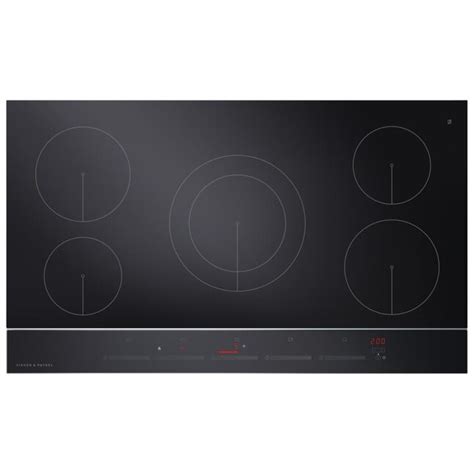 Fisher & Paykel 36-in 5 Elements Black Induction Cooktop at Lowes.com