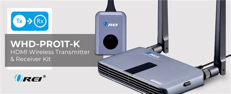 Orei Wireless 2x1 1080P HDMI Transmitter and Receiver Dongle Kit up to ...