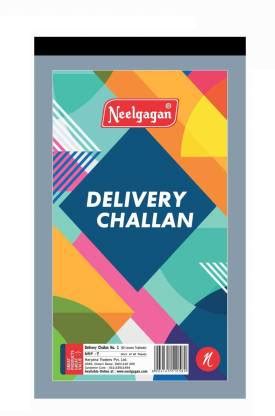 NEELGAGAN Delivery Challan No.1 Triplicate Challan Book With Carbon 150 ...
