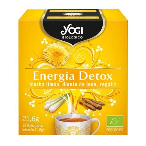 Yogi Tea Energy Detox Bio 12 Sobres | PromoFarma