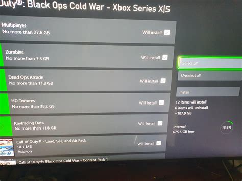 Volledige installatie Call of Duty Black Ops: Cold War neemt bijna 200 GB in beslag