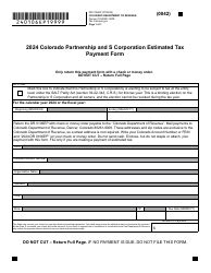Form DR0106EP Download Fillable PDF or Fill Online Colorado Partnership ...