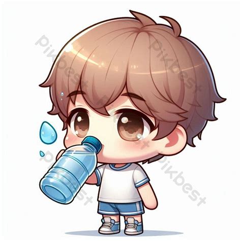 Image result for Washing Face Chibi Boy