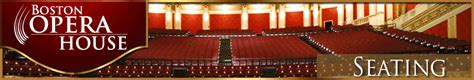 Image result for Boston Opera House Seating Chart