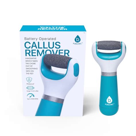 Pursonic Battery Operated Callus Remover Effortlessly Smooth Feet with ...