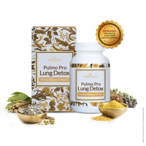 PulmoPro Lung Detox (30 Tablets) – Swarnakayu