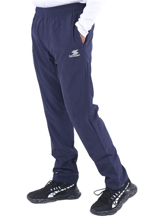 Navy NS Poly Lycra Basic Track Pants Lower with Elastic waist and ...