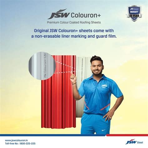 JSW COLOURON PLUS Roofing Sheet Manufacturer in Indore,JSW COLOURON ...