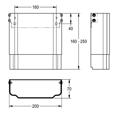BIM objects - Free download! Housing extension for F5 shower panels ...
