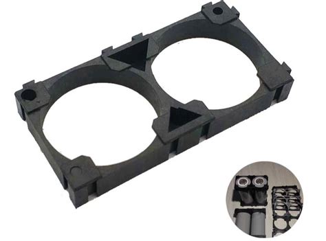 25pcs 1x2 32650/32700 Lithium Iron Phosphet Battery Cell Holder, Spacer ...