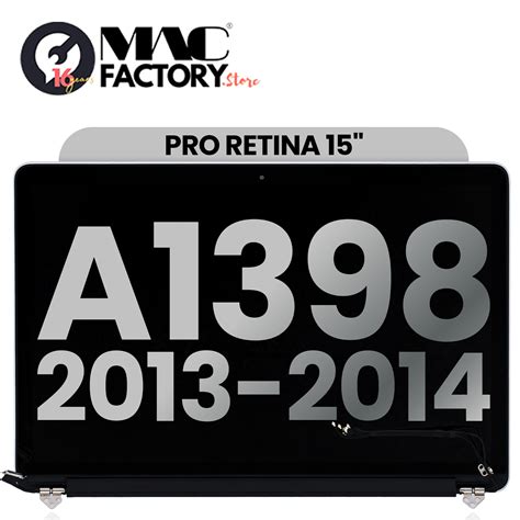 LCD Screen & Full Assembly Display for Apple MacBook Pro Retina 15" (A