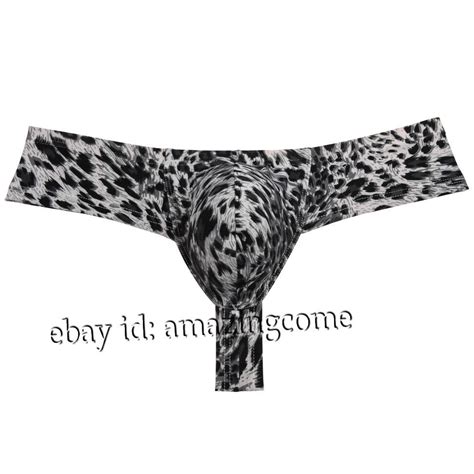 Men Cheeky Boxer Briefs Leopard Skin Underwear | Ubuy India