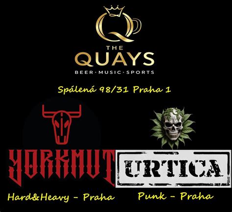 Yorkmut a Urtica v The Quays, The Quays, Prague, 1 February 2025 ...
