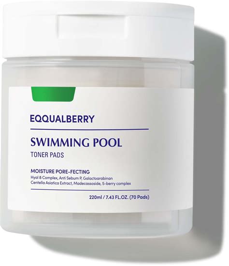Eqqualberry Swimming Pool Toner Pads 220 ml | lyko.com