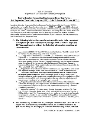 Fillable Online In order to determine the amount of the Job Expansion ...