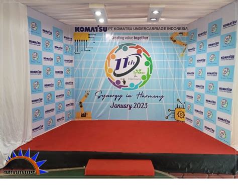 Persewaan Panggung Acara Plus Karpet Standar