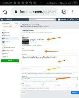 How to create facebook catalogue for facebook collection ads.