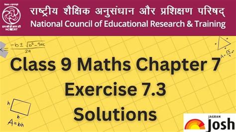 Image result for Class 9 Science Math 7.3