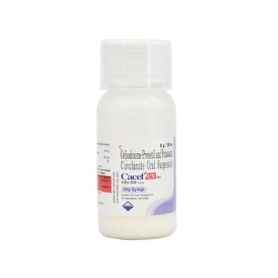 Cacef Cv 100mg Bottle Of 30ml Dry Syrup: Uses, Side Effects, Price ...