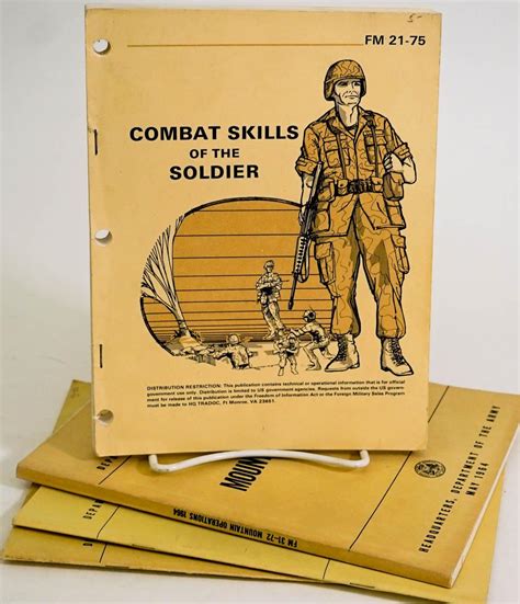 Bid Now: Vintage Army Field Manuals (4) - August 4, 0122 9:00 AM PDT