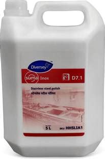 Diversey Suma Inox D7.1 5 Ltr Can Regular Price in India - Buy Diversey ...