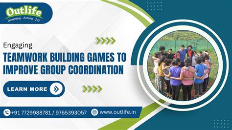 Teamwork Building Games to Improve Group Coordination